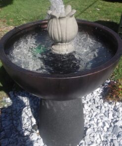 VIVOSUN 800GPH Submersible Pump(3000L/H, 24W), Ultra Quiet Water Fountain Pump with 10ft. High Lift with 6.5ft. Power Cord, 3 Nozzles for Fish Tank, Pond, Aquarium, Statuary, Hydroponics Green 25 71 Z6qYPLL