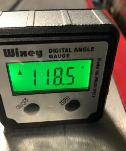 Wixey Digital Angle Gauge Type 2 with Magnetic Base and Backlight… 33 71 ZOB4E9 L