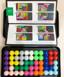Educational Insights Kanoodle 3D Brain Teaser Puzzle Game, Featuring 200 Challenges, Stocking Stuffer, Gift for Ages 7+ 22 71 ZSrsY2tL