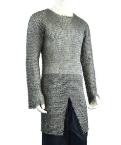 Armorvenue: Chainmail Hauberk - Alternating Dome Riveted Flat Rings Medium 3 71 Zkyh9IL
