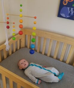 HABA Nursery Room Wooden Mobile Rainbow Balls (Made in Germany) 25 71 aQ3UjwEL