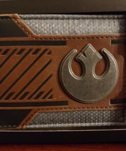 Star Wars Rebel Emblem Logo Mix Material Bi-fold Gift Boxed Wallet (Brown) 13 71 aXnb1QDL
