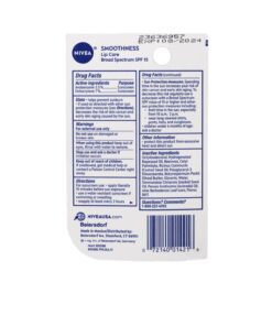 NIVEA Smoothness Lip Care SPF 15, 0.17 oz (Pack of 6) 7 71 aoDBzphL