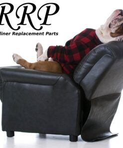 Reliable Recliner Replacement Parts - Universal Small Oval Black Plastic Pull Recliner Handle 3" by 3.5" with Cable - Exposed Cable Length (4.75") Length 36" Couch Style Pull Chair Release Handle Sofa Small Black Flapper Original 10 71 azWW z2L