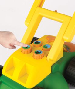 John Deere Electronic Toy Lawn Mower - Lawn Mower Toy with Interactive Sounds and Buttons - Toddler Outdoor Toys - Summer Toys - Ages 2 Years and Up,Green 10 71 bRusKfL