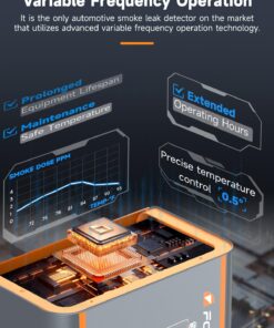 FOXWELL ST101 0.5 PSI EVAP Smoke Machine Leak Tester, Professional Vacuum Leak Detector, Automotive Smoke Machine Compatible with Any Air Compressor Types 11 71 cCgUeK0L
