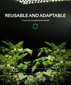 Alternative view of VIVOSUN Heavy-Duty Polyester Plant Trellis Netting 5 x 15ft 1 Pack 5'x15' - 6''square mesh