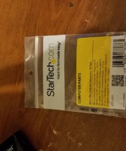 StarTech.com PC Mounting Computer Screws M3 x 1/4in Long Standoff - Screw kit - 0.2 in (Pack of 50) - SCREWM3 50 Screws Single 14 71 dC1hs0L