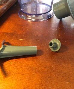 Mueller Smart Stick 800W, 12 Speed and Turbo Mode, 3-in-1, Heaviest Duty Copper Motor Immersion Blender, Titanium Steel Blades Hand Blender, Comfygrip Handle, Whisk, Beaker/Measuring Cup 37 71 e32khzoL