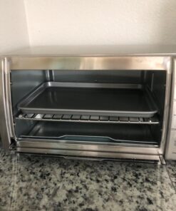 Farberware Bakeware Steel Nonstick Toaster Oven Pan Set, 4-Piece Baking Set, Gray Baking Sheet Set II 44 71 eFJWyqL