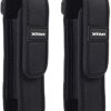 2-Pack Flashlight Pouch Holster Holder for 5"-6.5" Flash Light Compatible with Fenix UC30 UC35 E35 Surefire G2X 6P 6PX E2L 501B 502B Streamlight ProTac XTAR TZ20 (2 Flashlight Holster) 15 71 eZiN6z8L