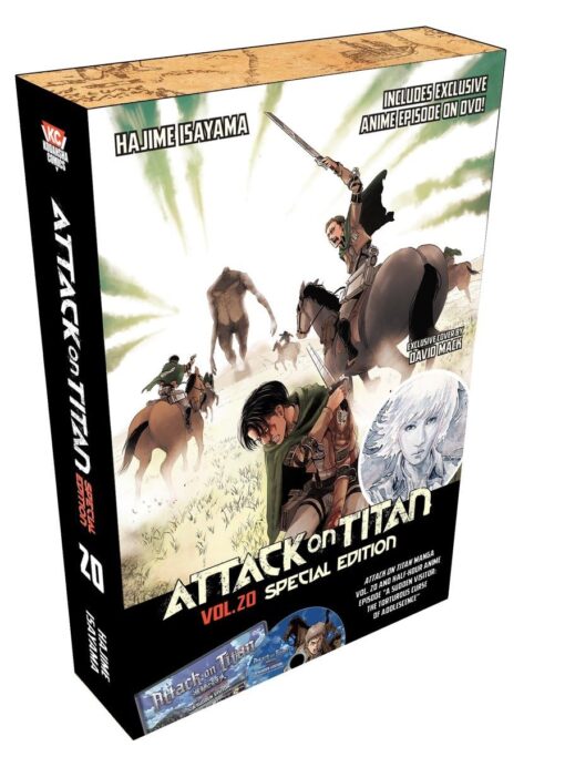 Attack on Titan 20 Manga Special Edition w/DVD (Attack on Titan Special Edition)