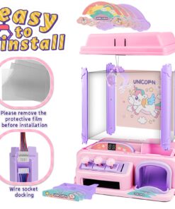 Amy&Benton Claw Machine for Kids Grabber Arcade Crane Vending Toy with Prizes for Girls Unicorn 28 71 f27UrG8L