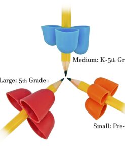 Alternative view of The Pencil Grip Writing CLAW, Large Size Grips, Blue And Red Grips, Set of 6 - TPG-21306