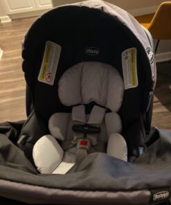 Chicco Bravo 3-in-1 Trio Travel System, Quick-Fold Stroller with KeyFit 30 Infant Car Seat and base | Camden/Black 42 71 gtuw8IVL