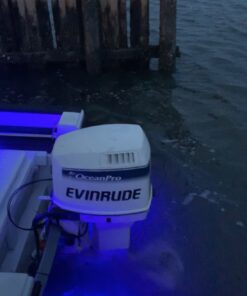 Kqiang Waterproof Marine Boat Light Stainless Steel 27 LEDs Blue Underwater Pontoon Marine Boat Transom Lights Pack of 2(Blue) 31 71 i7kTAML