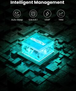 UGREEN 2.5" Hard Drive Enclosure USB C 3.1 Gen 2 to SATA III 6Gbps for SSD HDD 9.5 7mm External Hard Drive Disk Case with UASP Compatible with WD Seagate Toshiba Samsung Hitachi PS4 Xbox Router 27 71 i7s91APL