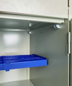It's Academic LockerMate Adjust-A-Shelf Locker Shelf, Easy to Use, Extends to Fit Your Locker, Blue 1 Pound (Pack of 1) 15 71 icDMUTbL