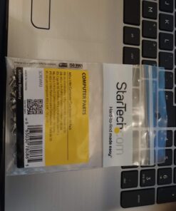 StarTech.com PC Mounting Computer Screws M3 x 1/4in Long Standoff - Screw kit - 0.2 in (Pack of 50) - SCREWM3 50 Screws Single 18 71 j9jwOUL