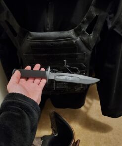 Cold Steel Rubber Training Military Classic Knife , Black 8 71 k6SINORL