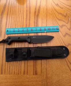 Ka-Bar BK-22 Becker Companion Fixed Blade Knife with HD Polyester Front Pocket Sheath (5.25-Inch) 57 71 kDxQEWlL