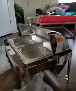 Winco SPFD2 2-1/2-Inch Divider Food Pan, Full Size 1 Stainless Steel 8 71 kVkDGa5L