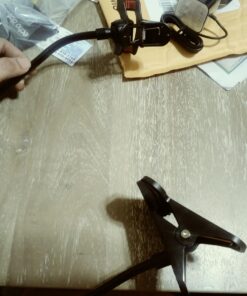 ZTON Cell Phone Holder, Universal Mobile Phone Stand, Lazy Bracket, Flexible Long Arms Clip Mount for iPhone, LG etc. in Office Bedroom Desktop (Black) 41 71 kwOUraXL