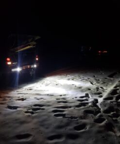 DWVO Flush Mount LED Pods 4.8Inch 2PC, 42W Triple Row Driving Lights 6300LM Work Light Flush LED Light Bar Fog Lights Off Road Lights for Truck UTV ATV SUV Boat Driving Lights Side Shooter Led Light 28 71 l9Qu9OL