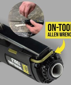 Berkling Tools 7102 Compact Low Vibration Air Saw/Air File with 8 pcs Blade Kit (3 Bi-Metal Saw Blades 18T 24T 32T and 5 Files) Multi-function Pneumatic Reciprocating Body Saw Air Powered Mini Tool 16 71 lI9qIU0L