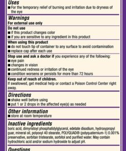 Systane Balance Lubricant Eye Drops, Twin Pack, 10-mL Each 0.34 Fl Oz (Pack of 1) 16 71 lYZAVHeL