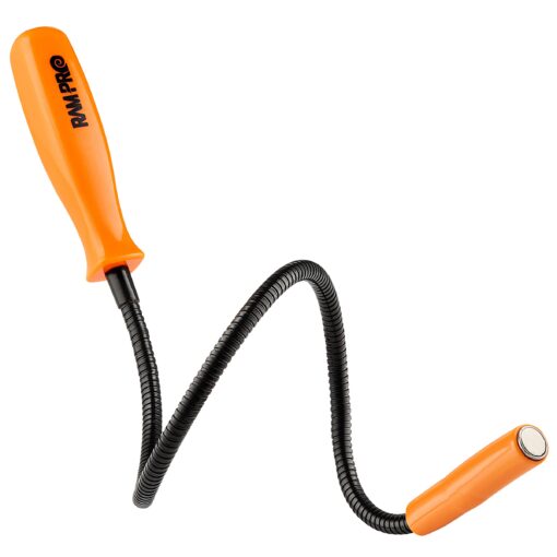 24” Flexible Magnetic Grabber Pickup Tool, Long Flexible Bend-It Magnet Snake Pick-Up Bendable Retriever Stick, Useful for Hard-to-Reach Sink Drains, Car Keys, USB’s, Bolts, Nuts, & Screws –By RAM-PRO