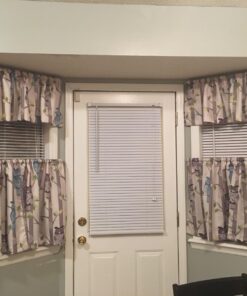 No. 918 Hoot Owl Print Semi-Sheer Rod Pocket Kitchen Curtain Valance, 56" x 14", Mocha Mocha Brown 56 in x 14 in 31 71 nFKc99L