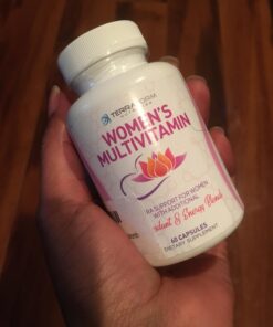 Terraform Nutrition Women’s Multivitamin – Daily Support for Bone Health and Breast Health – Helps with Stress, Hormones & Heart Health – Over 40 Active Ingredients – Made in USA – 1 Month 17 71 nNeCQtL