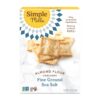 Simple Mills Almond Flour Crackers, Fine Ground Sea Salt - Gluten Free, Vegan, Healthy Snacks, 4.25 Ounce (Pack of 1) 4.25 Ounce (Pack of 1) 36 71 oG6pOG2S