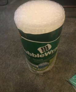 Duck Brand Bubble Wrap Original Protective Packaging, 12 Inches Wide x 30-Feet Long, Single Roll (393251), Clear 25 71 oTOI7DOL