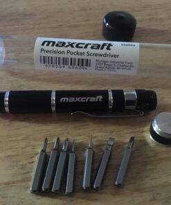 Maxcraft 60609 7-In-1 Precision Pocket Screwdriver (colors may vary) 29 71 p19fwJL