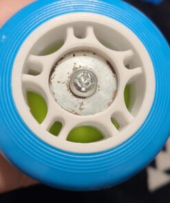 Pasnity Foot Massage Roller Spiky Ball Foot Pain Relief Massager Relieve Plantar Fasciitis and Heel Foot Arch Pain and Relax Shoulder Foot Back Leg Hand, Included 1 Roller & 2 Spiky Balls (Light Blue) 15 71 pUmMnh4L