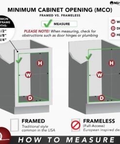 Rev-A-Shelf U-Shaped Wire Tray Divider Bakeware Cookie Sheet Organizer for Wall or Base Kitchen Cabinets for Face Opening of 3.25" Chrome, 596-10CR-52 1 Pack 32 71 q3scBdPL 2