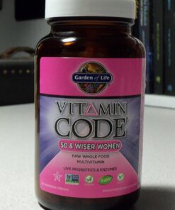 Garden of Life Multivitamin for Women 50 & Over, Vitamin Code Women 50 & Wiser Multi - 120 Capsules, Vitamins for Women 50 Plus with B Vitamins, Vitamins A, C, D3, E & K, CoQ10, Probiotics & Enzymes 120 Count (Pack of 1) 22 71 sKSz4LFL