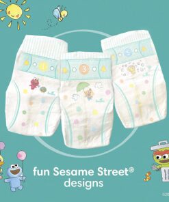 Pampers Baby Dry Diapers - Size 1, 120 Count, Absorbent Disposable Diapers 24 71 syTh2kS