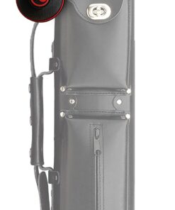 Ballsak Sport - Red/Black - Clip-on Cue Ball Case, Cue Ball Bag for Attaching Cue Balls, Pool Balls, Billiard Balls, Training Balls to Your Cue Stick Bag Extra Strong Strap Design!** 12 71 tGRnThoL