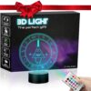 LDREAMAM Gravity 3D Falls Bill Cipher Wheel Lighting Decor Gadget Lamp , Acrylic, Awesome Gift (MT026) 51 71 tYqhAacL