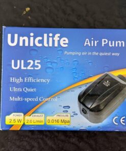 Uniclife Aquarium Air Pump Dual Outlet Fish Tank Aerator with Accessories for Up to 100 Gallon Tank 5 - 30 Gallons 43 71 u1l1rSNL