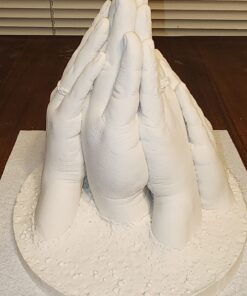 Luna Bean Huge Oversize XL Family Hand Casting Kit – Family Size Hand Molding Kit – Casts 6 Hands Comfortably Adults & Kids, Gifts for Family with Kids - Thanksgiving Gifts Family XL 60 71 urq5Gr0L