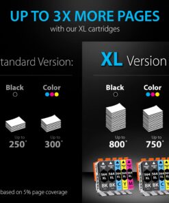 Smart Ink Compatible Ink Cartridge Replacement for HP 564 XL 564XL High Yield 10 Combo Pack (4 Black & 2 C/M/Y) for DeskJet 3520 3522 Photosmart 7520 6520 5520 7525 5514 7510 OfficeJet 4620 Printers 39 71 uu aqEmL
