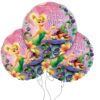 Disney's Tinkerbell Happy Birthday 18" Round Mylar Balloon 3pk 14 71 v5KPTvEL