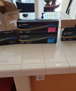 Arthur Imaging Compatible Toner Cartridge Replacement for Brother TN221 TN225 (Black, Cyan, Yellow, Magenta, 4-Pack) 17 71 vL0lDgaL