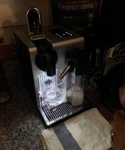 Nespresso Lattissima Pro Espresso Machine by De'Longhi with Milk Frother, Silver 31 71 vPEPwMML