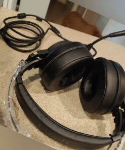 Bloody G528C Wired RGB Gaming Headset, 7.1 Virtual Surround Sound, Noise Cancelling Microphone with Braided USB Cable, On-Ear Volume Control for FPS MMO Games 32 71 vxrBABgL
