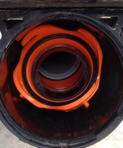 Camco RhinoFLEX Clear 45 Degree RV Sewer Hose Swivel Fitting- Allows You to See When Tank is Empty, Odor Protection; Durable and Secure Connection (39847) 25 71 w6LeKr2L
